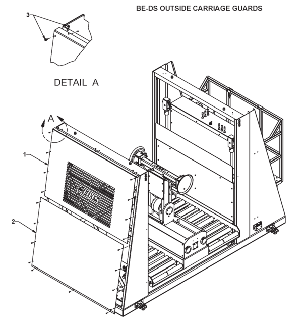 BE-DS Outside Carriage Guards