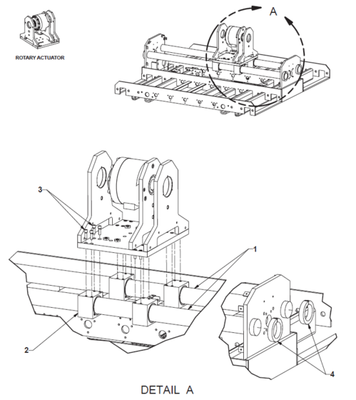 BE-TS Carrier Shafts (Rotary Actuator)