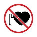 DO NOT operate by or in close proximity to people with pacemakers.