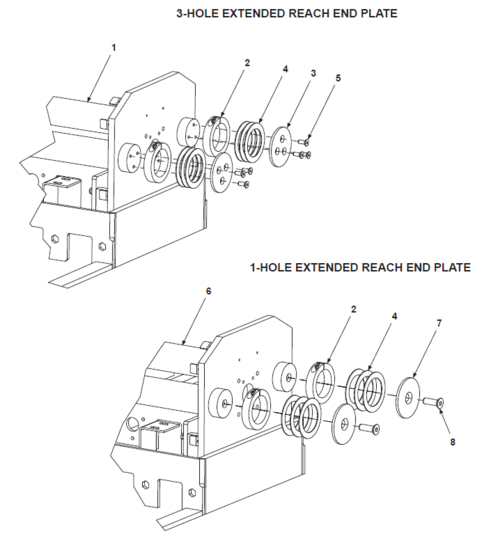 BE-TS Extended Reach End Plate
