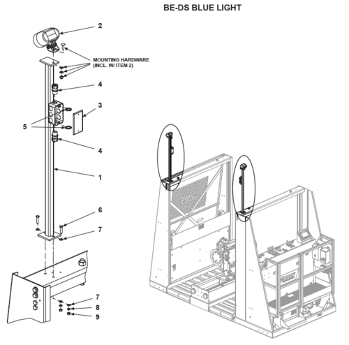 BE-DS Blue Light