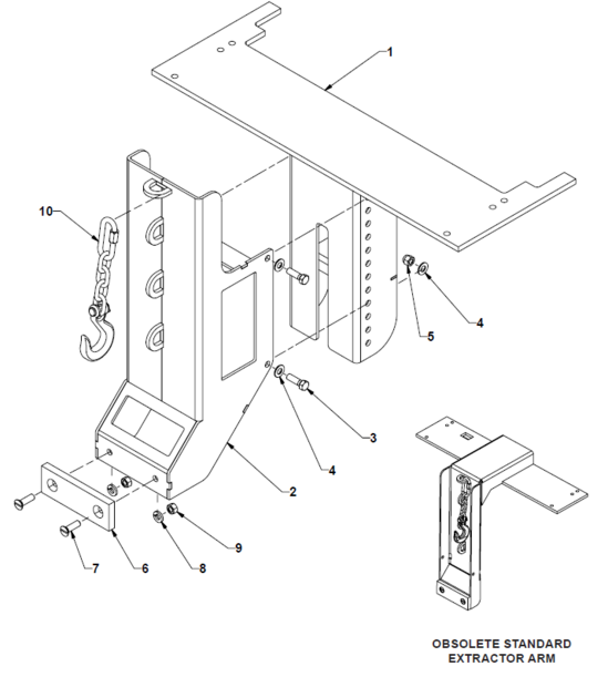 ATC Standard Extractor Arm