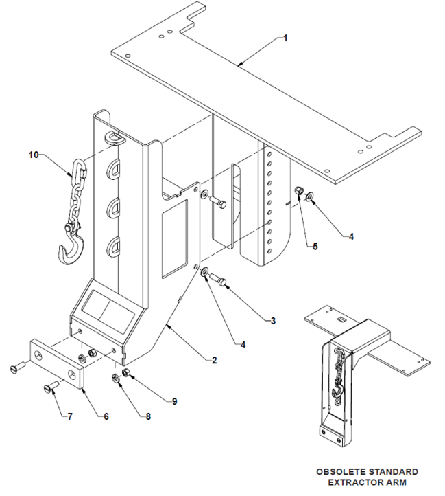 ATC Standard Extractor Arm