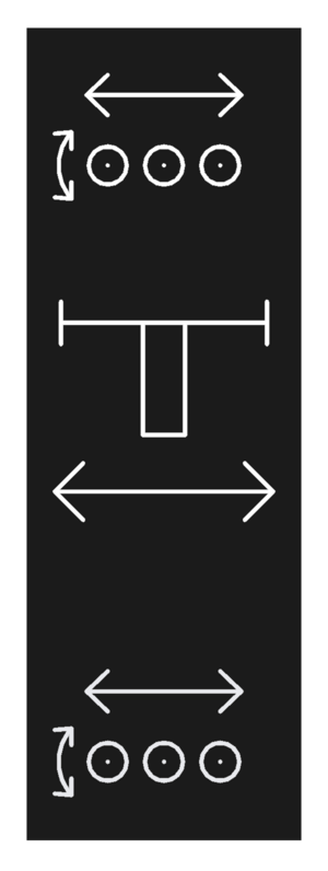 BE-SL & DS Powered Roller and Arm Travel Controls