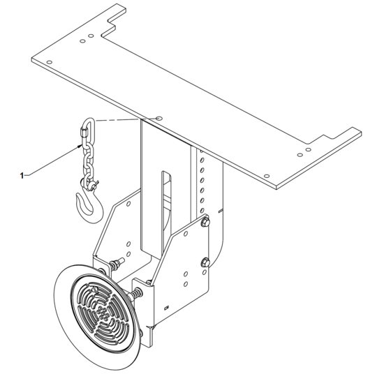 ATC Auxiliary Hook and Chain