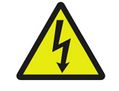 DANGER POWER OFF UNIT BEFORE SERVICING