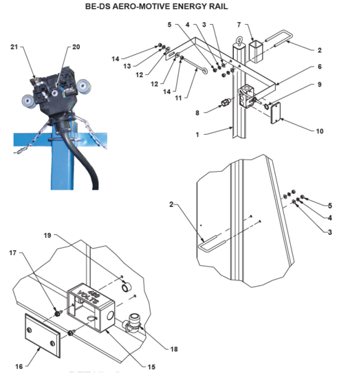 BE-DS Aero-Motive Energy Rail