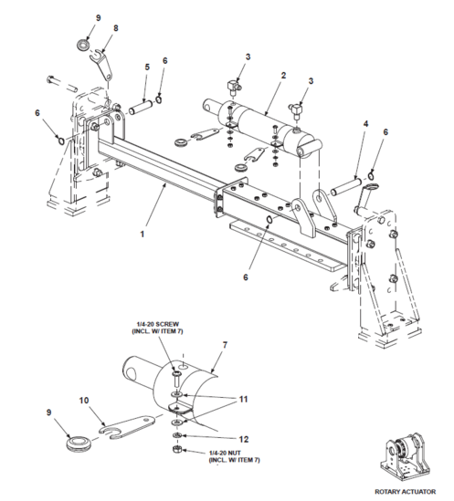 BE-SL&DS Magnet Extended Reach (Rotary Actuator)