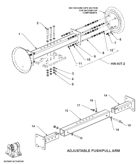 Vacuum Arm
