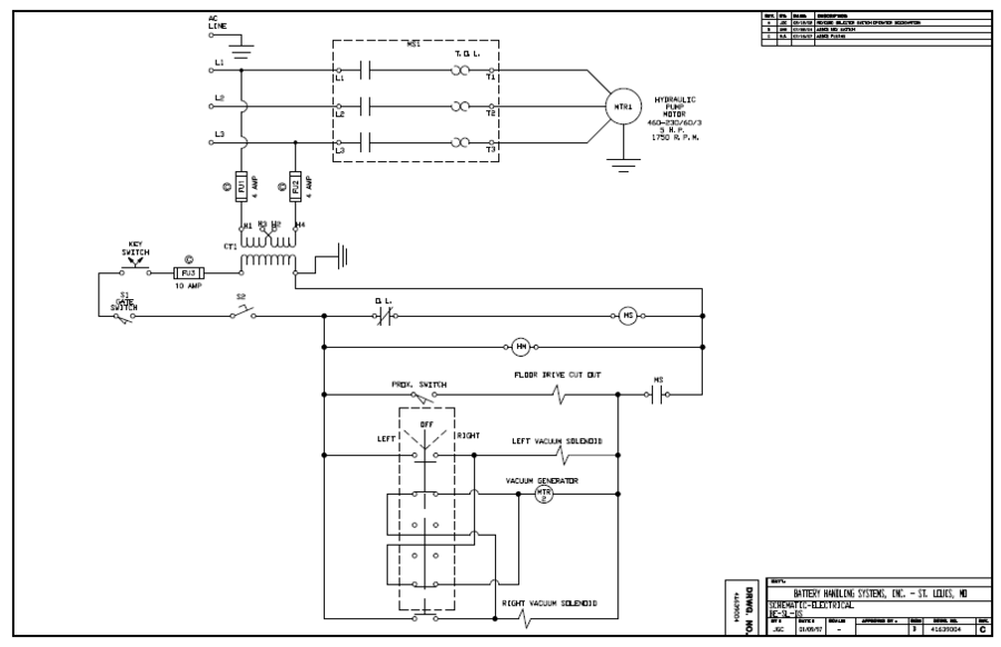 BE-SL & BE-DS Electrical Schematic