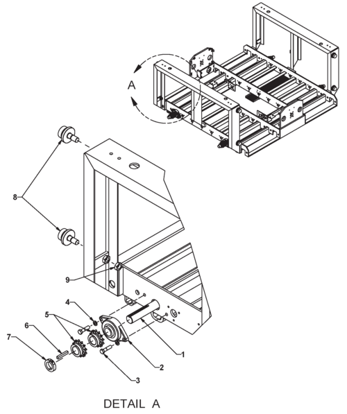 BE-SL & BE-DS Chassis Equalization Detail A