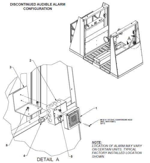 BE-SL & BE-DS Discontinued Audible Alarm Configuration