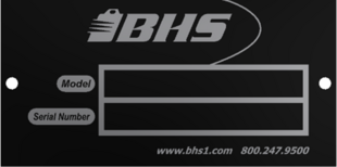 BHS Serial Tag