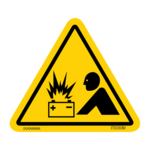 DANGER: Lead-Acid Battery Explosion Hazard