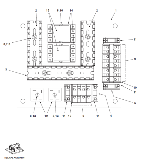 BE-SL & BE-DS Magnet Electrical Panel (Helical Actuator)