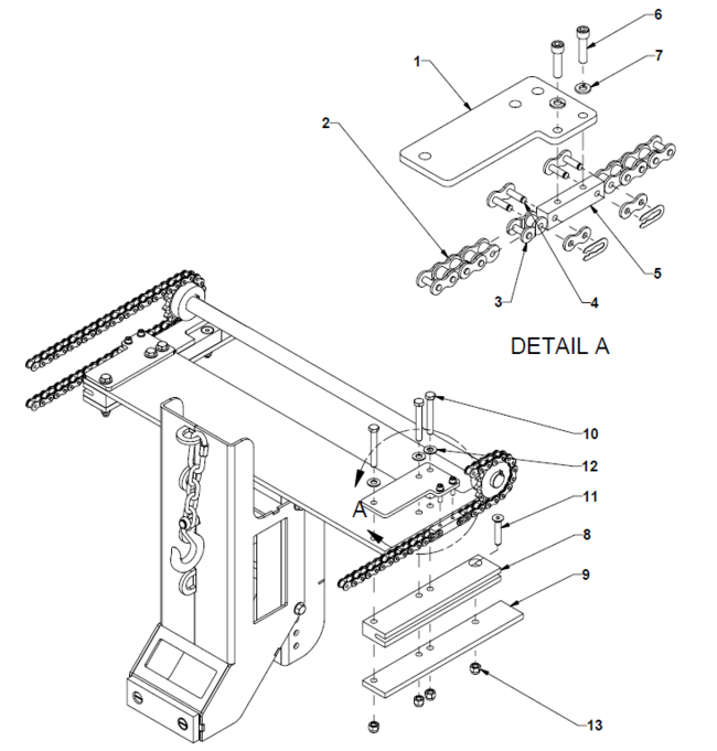 ATC Arm & Chain Attachment