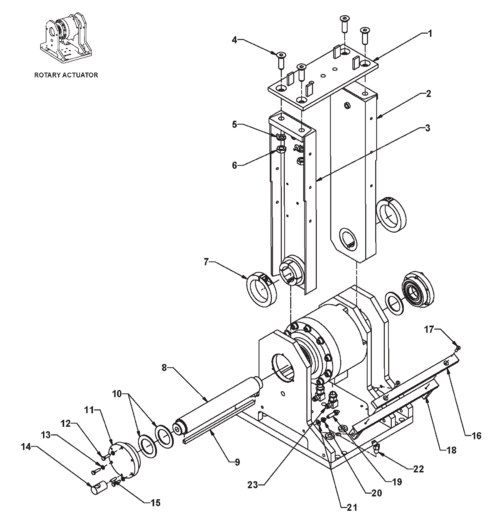 Swing Arms (Rotary Actuator)