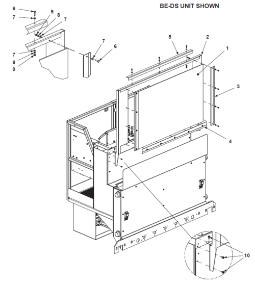 BE-SL & BE-DS Operator Shield