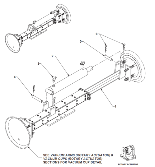 BE-SL&DS Vacuum Extended Reach (Rotary Actuator)