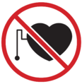 Warning No Pacemakers